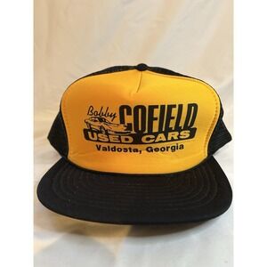 VTG Bobby Cofield Used Cars Valdosta GA Advertising Hat Cap Mesh Snapback